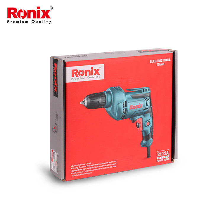 Ronix High-quality hand held electric drill supply for wood-2