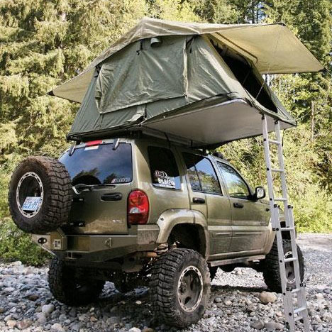 RONIX 2021 hotsale 4x4 SUV Car Tents Camping Outdoor Canvas Tents Can Watch Star Top Roof Tents For Sale