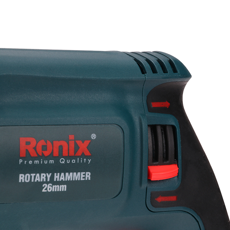 Ronix New 26mm power tools, 800w 3J Rotary Hammer Model 2701